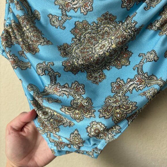 ZIMMERMANN Fiesta Square Link One-Piece Boho Printed Swimsuit Size 1 - Picture 9 of 15